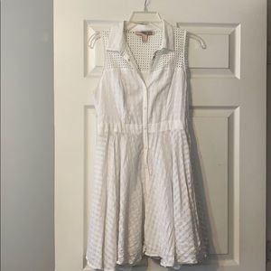 White A line Dress